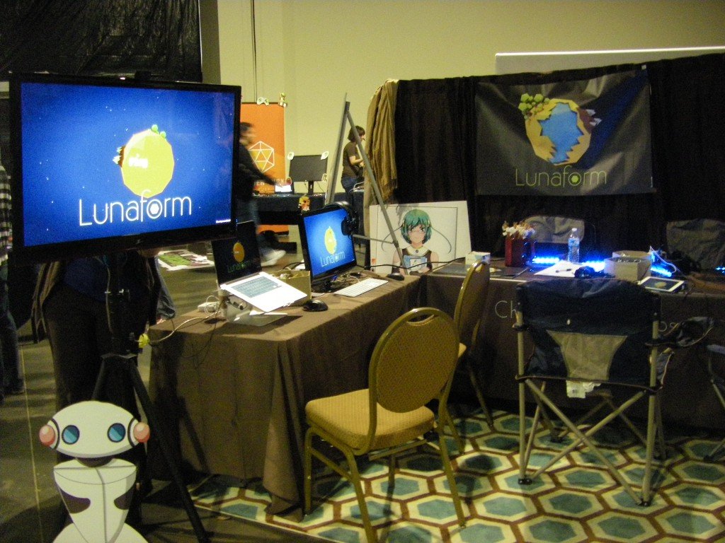 Lunaform Magfest Booth